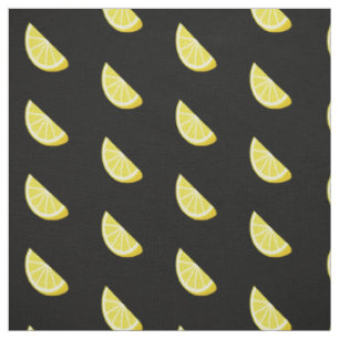 Lemon Slice Pattern Stof