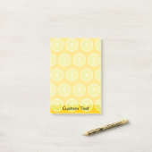 Lemon Slice Post-it® Notes (Op bureau)