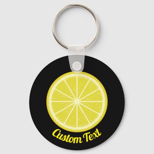 Lemon Slice-Sleutelhanger Sleutelhanger (Voorkant)