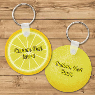 Lemon Slice-Sleutelhanger Sleutelhanger