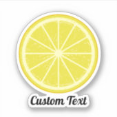 Lemon Slice Sticker (Voorkant)
