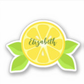 Lemon Slice Sticker (Voorkant)