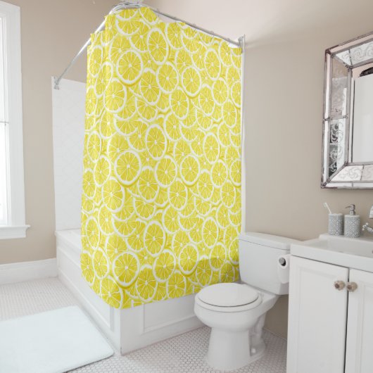 Lemon Slices Design Shower Curtain Douchegordijn (In situ)