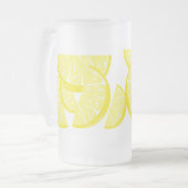Lemon Slices Lemonade Glass Mok (Voorkant links)