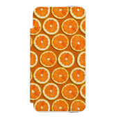 Lemon Slices Pattern Incipio iPhone Portemonnee Hoesje (Voorkant Agenda)