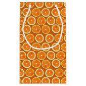 Lemon Slices Pattern Klein Cadeauzakje (Achterkant)