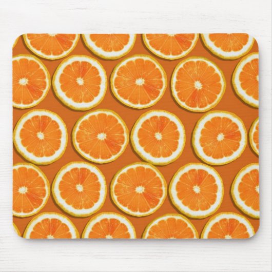 Lemon Slices Pattern Muismat (Voorkant)
