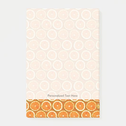 Lemon Slices Pattern Post-it® Notes (Voorkant)
