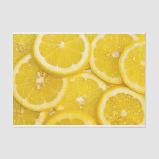 Lemon Slices Tissuepapier (Voorkant)