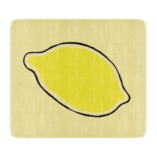 Lemon Snijplank (Voorkant)