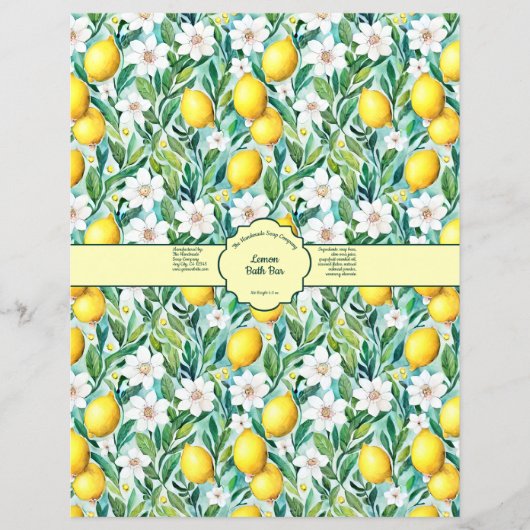 Lemon Soap Wrap (Voorkant)