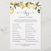 Lemon spiy met mijn camera trouwspel (Voorkant)