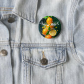 Lemon Splash Ronde Button 5,7 Cm (In situ)