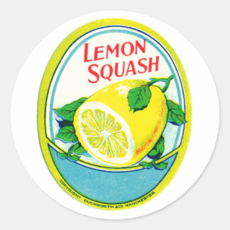 Lemon Squash Label