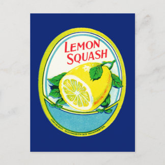 Lemon Squash Label Briefkaart