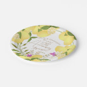 Lemon Squeeze Anniversary White Papieren Bordje (Gekanteld)