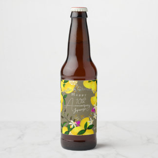 Lemon Squeeze  Bier Etiket