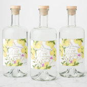 Lemon Squeeze Likeurfles Etiket (Flessen)