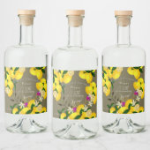 Lemon Squeeze Likeurfles Etiket (Flessen)