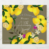 Lemon Squeeze Likeurfles Etiket (Enkel label)