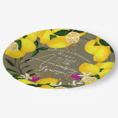 Lemon Squeeze  Papieren Bordje (Gekanteld)