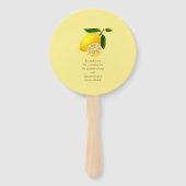 Lemon Squeeze White Handwaaier (Achterkant)