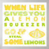 Lemon Squeezer Poster (Voorkant)
