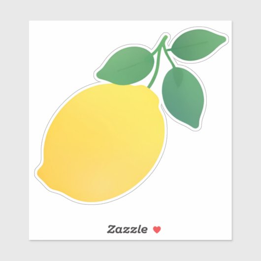 Lemon Sticker (Vel)