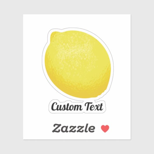 Lemon Sticker (Vel)