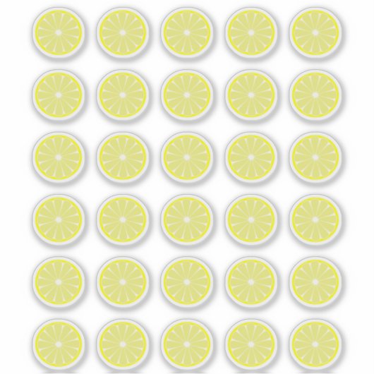 Lemon Stickers (Devant)