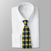 LEMON STROPDAS DARK BLAUW ACHTERGROND (Gebonden)