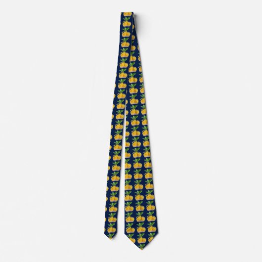 LEMON STROPDAS DARK BLAUW ACHTERGROND (Achterkant)