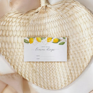 Lemon Summer Hoeveel Lemon Daling Game Informatiekaartje