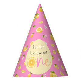 Lemon Sweet One Verjaardag Feesthoedjes