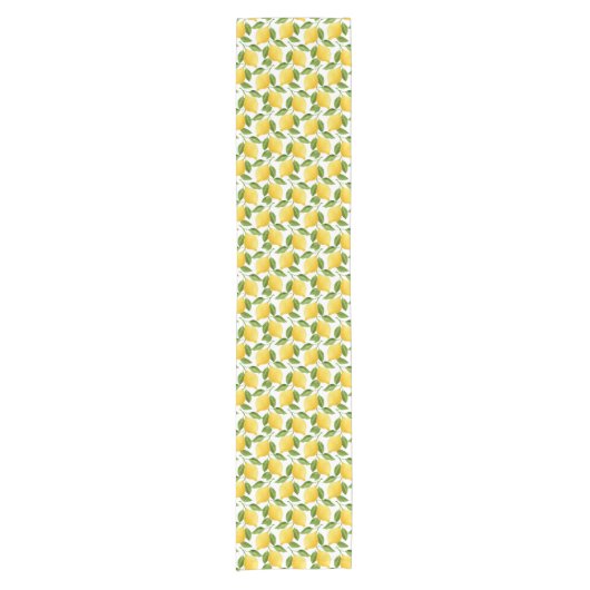 Lemon Table Runner Korte Tafelloper (Voorkant)