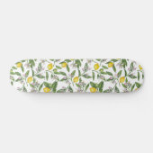 Lemon takken met bloesems en vruchten skateboard (Horizontaal)