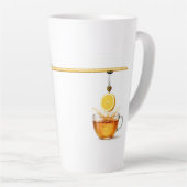 Lemon Tea Under Construction – 17oz Latte Mug (Angle droit)