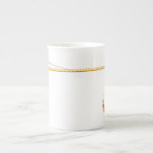 Lemon Tea Under Construction – Bone China Mug (Devant)