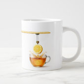 Lemon Tea Under Construction – Jumbo Mug for True  Extra Grote Beker (Rechts)