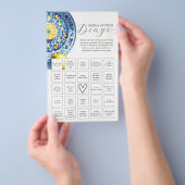 Lemon Theme Vrijgezellenfeest Bingo Flyer (Hand)