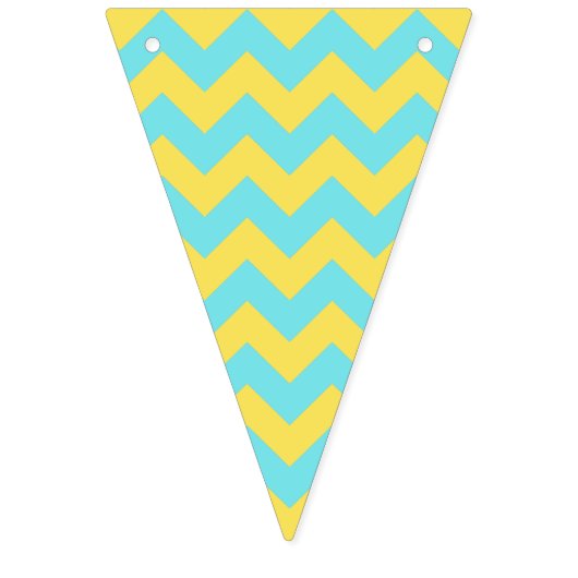 Lemon Tree en Chevron Bunting Flag Vlaggetjes (Tweede vlag)