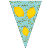 Lemon Tree en Chevron Bunting Flag Vlaggetjes (Eerste vlag)