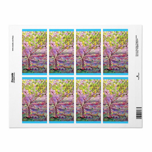 Lemon Tree Etiket (Full Sheet)
