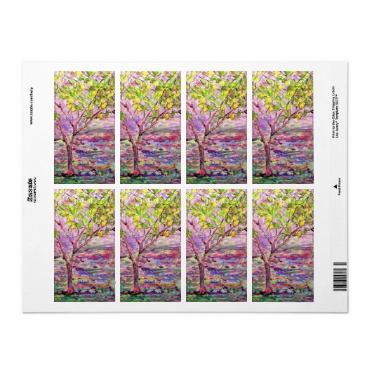Lemon Tree Etiket (Full Sheet)