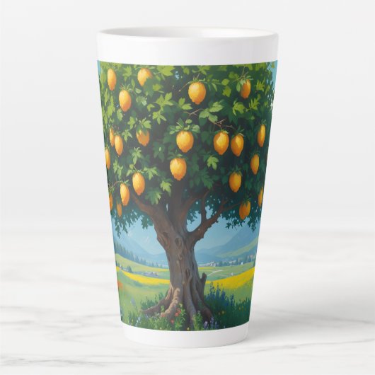 Lemon Tree Latte Mok (Voorkant)