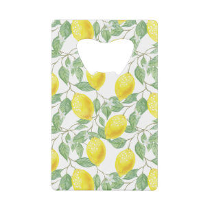 Lemon Tree Patroon Kredietkaart Flessenopener