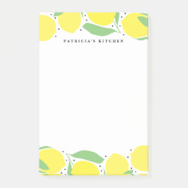 Lemon Tree Personated Post It Notes