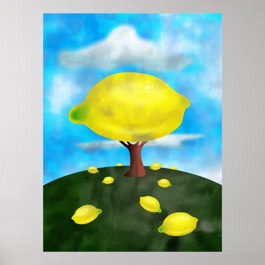 Lemon Tree Poster (Voorkant)