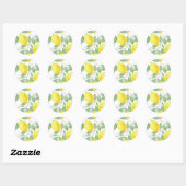 Lemon Tree Ronde Sticker (Vel)