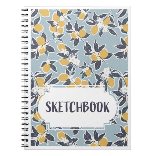 Lemon tree Sketchbook Notitieboek (Voorkant)